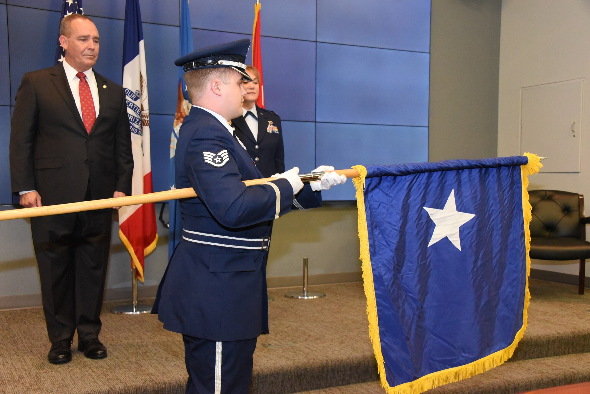 Brig. Gen. Stephanie Samenus, Chief of Staff of the Iowa Air National Guard
