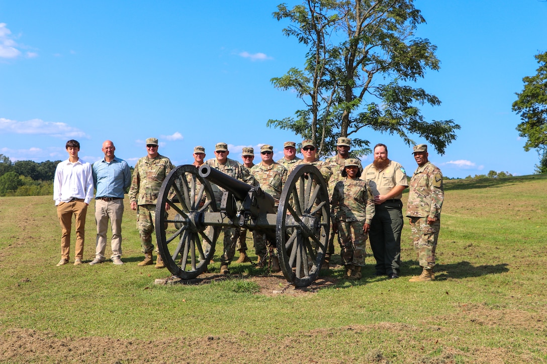 MTC leaders gain historical insights during staff ride