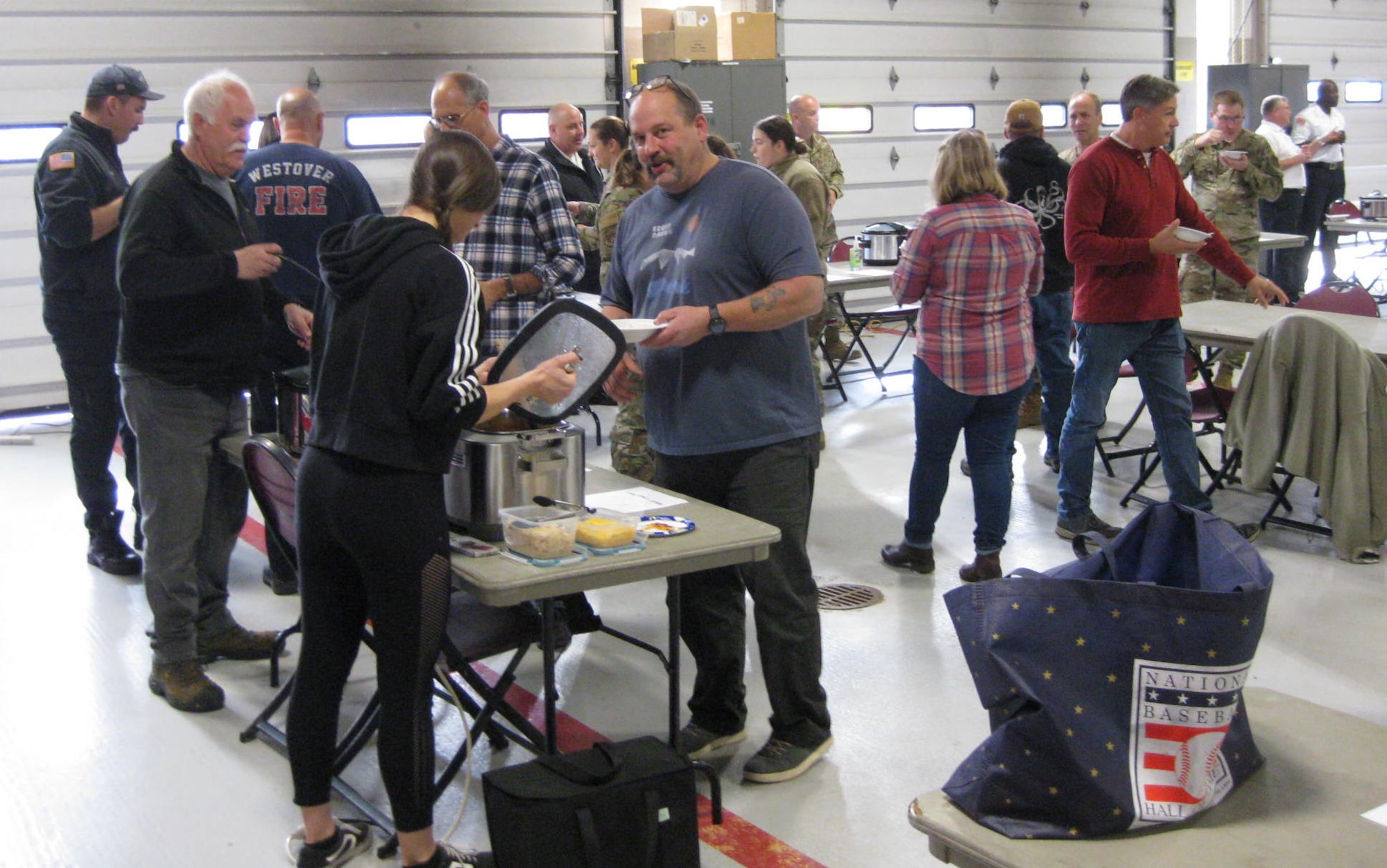 Westover Firefighters put out Firey Chili