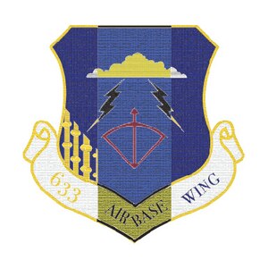 The 633d Air Base Wing’s crossbow patch can be traced back to Pleiku in the Central Highlands of Vietnam.