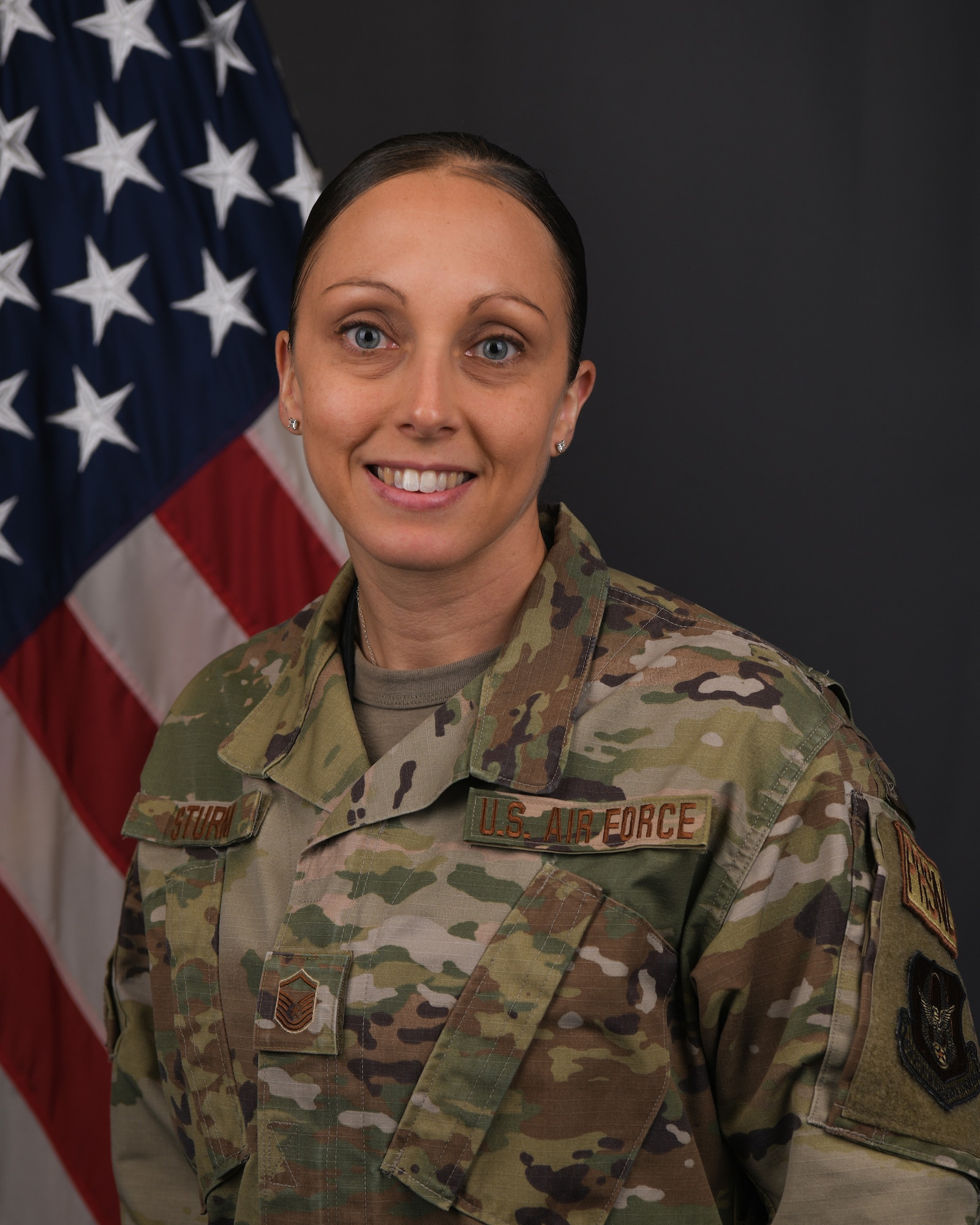 Master Sgt. Nicole Sturm, 445th Maintenance Group NCO in charge, commander support staff, is the 445th Airlift Wing Senior NCO of the Quarter.