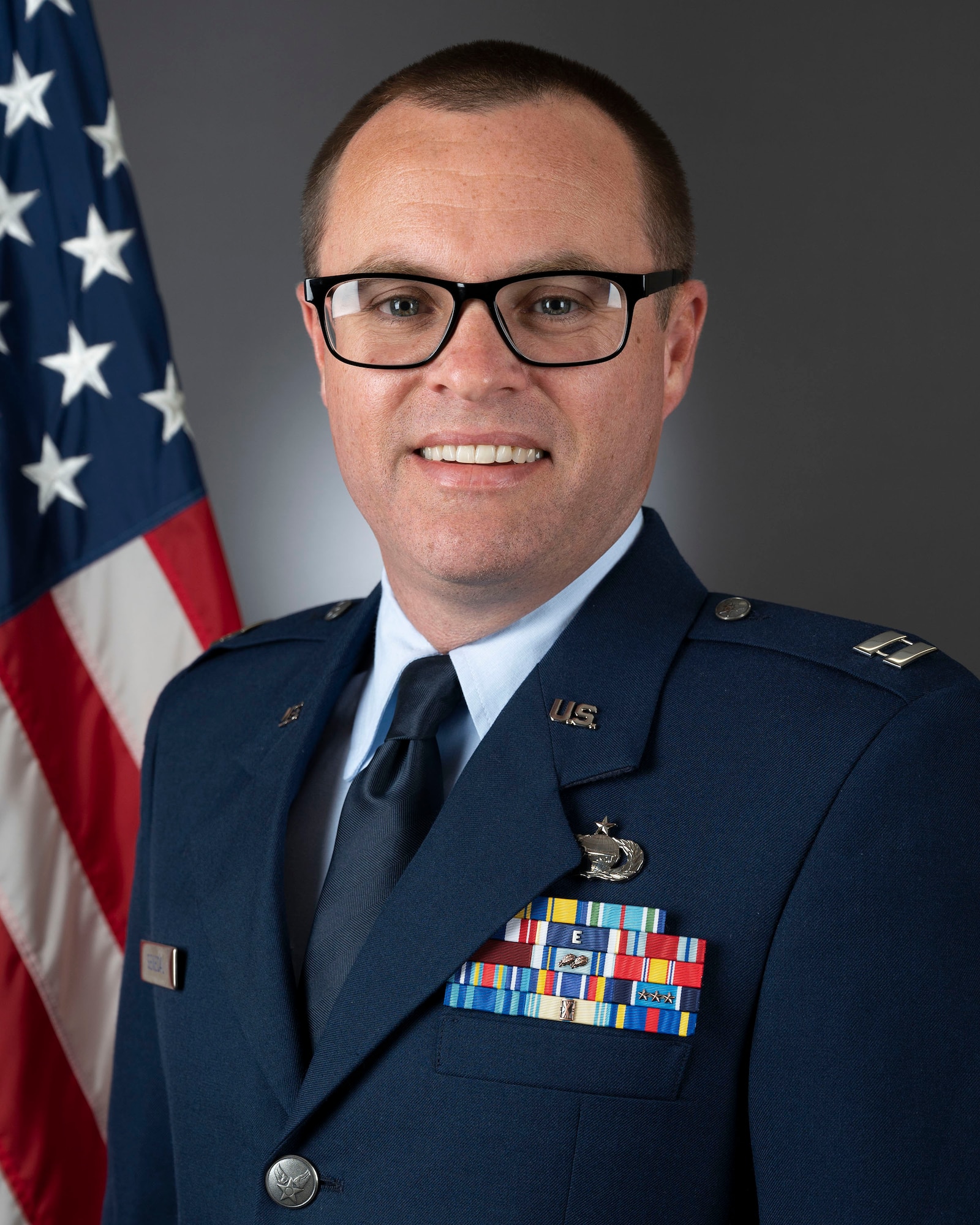 Capt. Robert Senecal, 42nd Intelligence Squadron, is the 655th Intelligence, Surveillance and Reconnaissance (ISR) Wing Company Grade Officer of the Quarter, 2nd quarter.