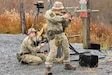 A Lithuanian Army sniper team competes in the Pennsylvania State Sniper Match sponsored by The Pennsylvania National Guard’s Marksmanship Training Unit (MTU) November 3-6 at Fort Indiantown Gap. This sniper team has been selected as the best from their unit to compete in the annual event.