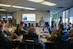 A group of Joint Base Andrews leaders gather for a pre-season inclement weather brief at JBA, Md., Nov. 7, 2022. The group discussed JBA’s Snow and Ice Control plan and participated in a tabletop activity to ensure that all parties understood their roles and responsibilities for the upcoming winter season. (U.S. Air Force photo by Airman 1st Class Isabelle Churchill)