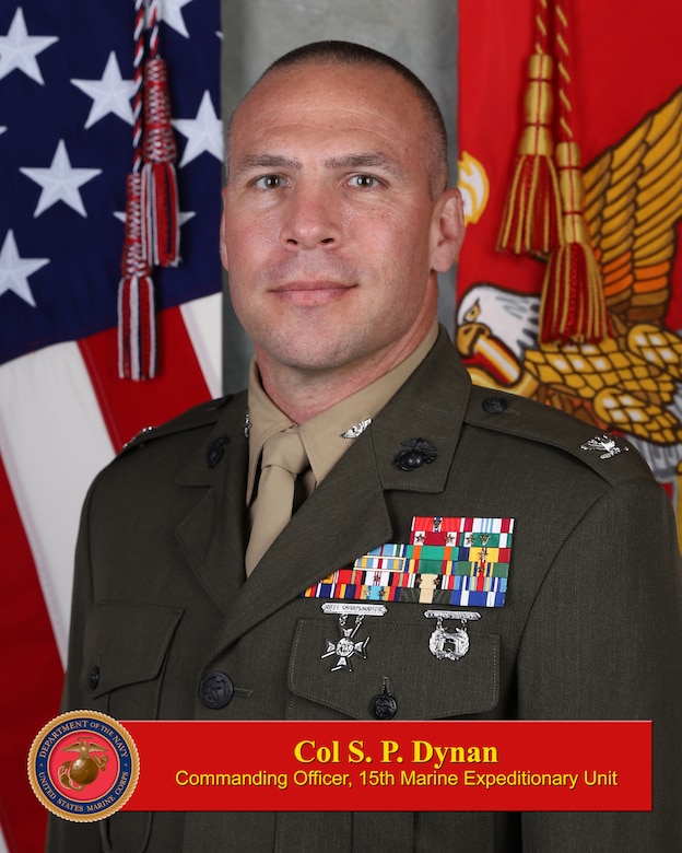 Colonel Sean P. Dynan > 15th Marine Expeditionary Unit > Leaders View