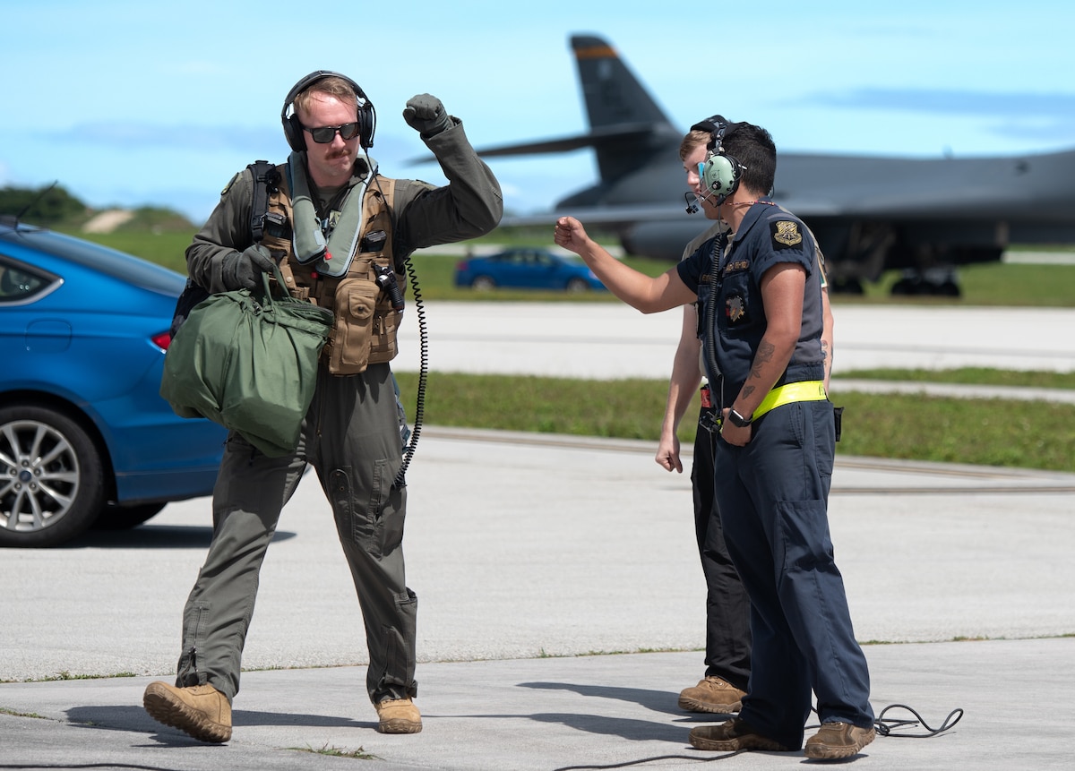 Ellsworth B-1B Lancers execute Bomber Task Force mission