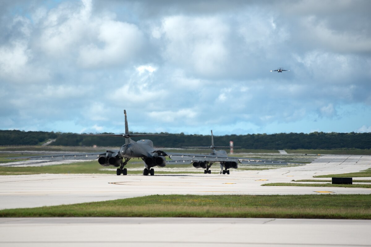 Ellsworth B-1B Lancers execute Bomber Task Force mission