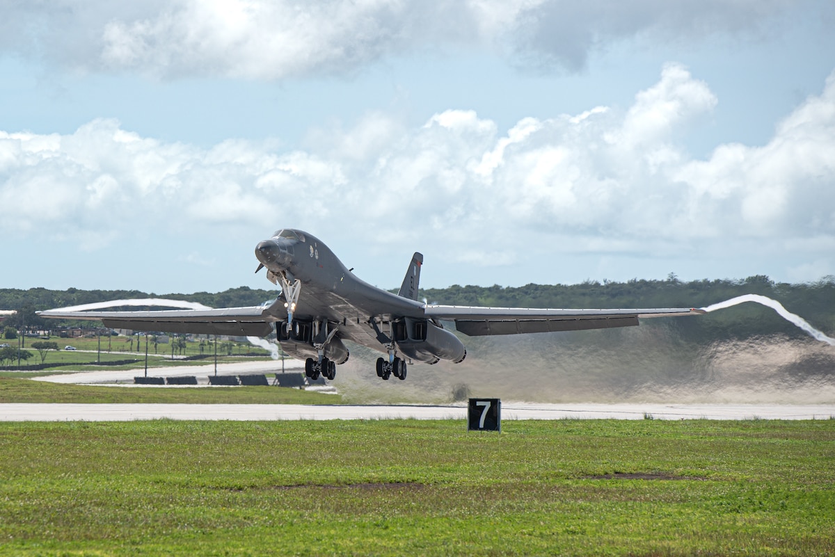 Ellsworth B-1B Lancers execute Bomber Task Force mission