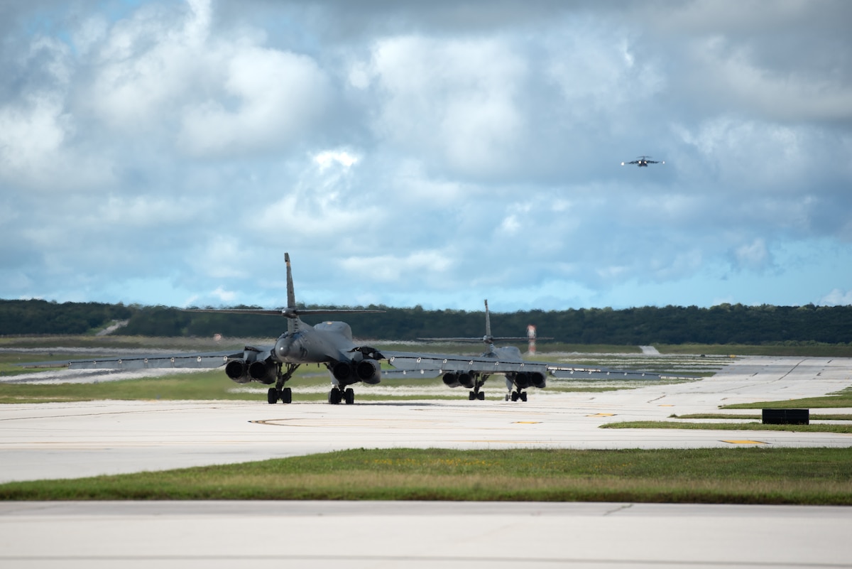Ellsworth B-1B Lancers execute Bomber Task Force mission