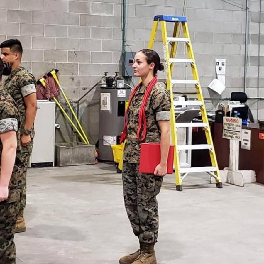 When Amina Beard joined the Marine Corps, she was a 21-year-old looking for a challenge. Not to say her job as a dispatcher for the Brentwood Police Department couldn’t be challenging. She wanted more.