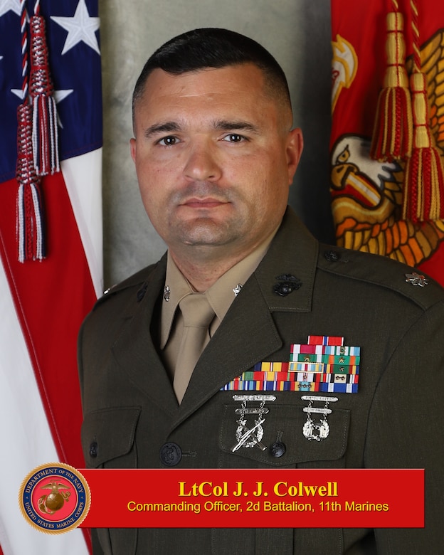 LtCol J. J. Colwell > 1st Marine Division > Biography