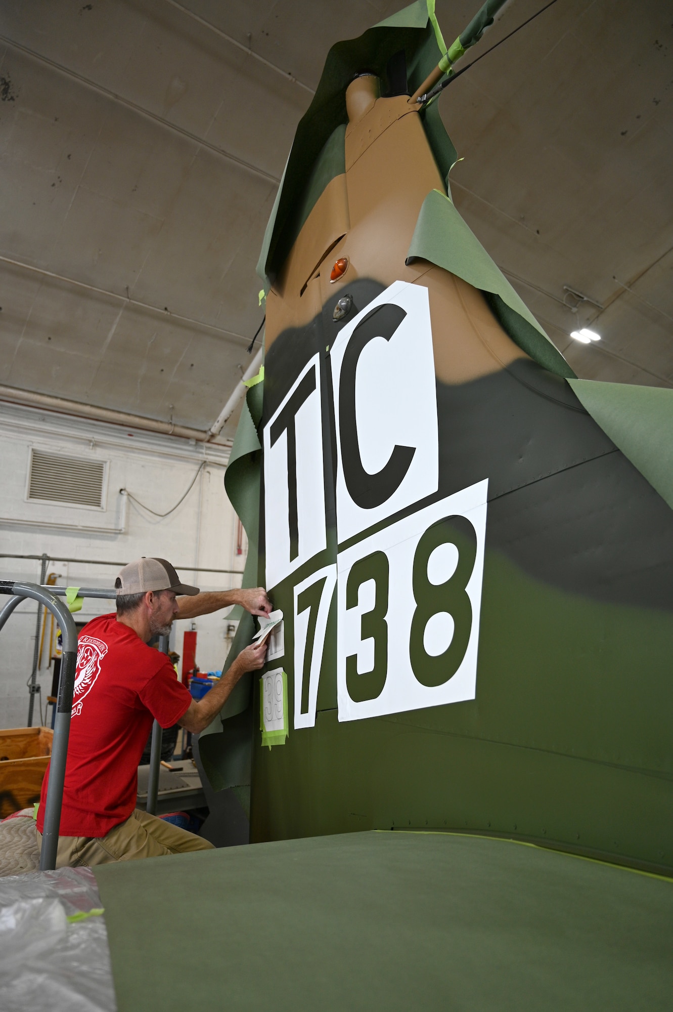 A-1H Skyraider in Restoration