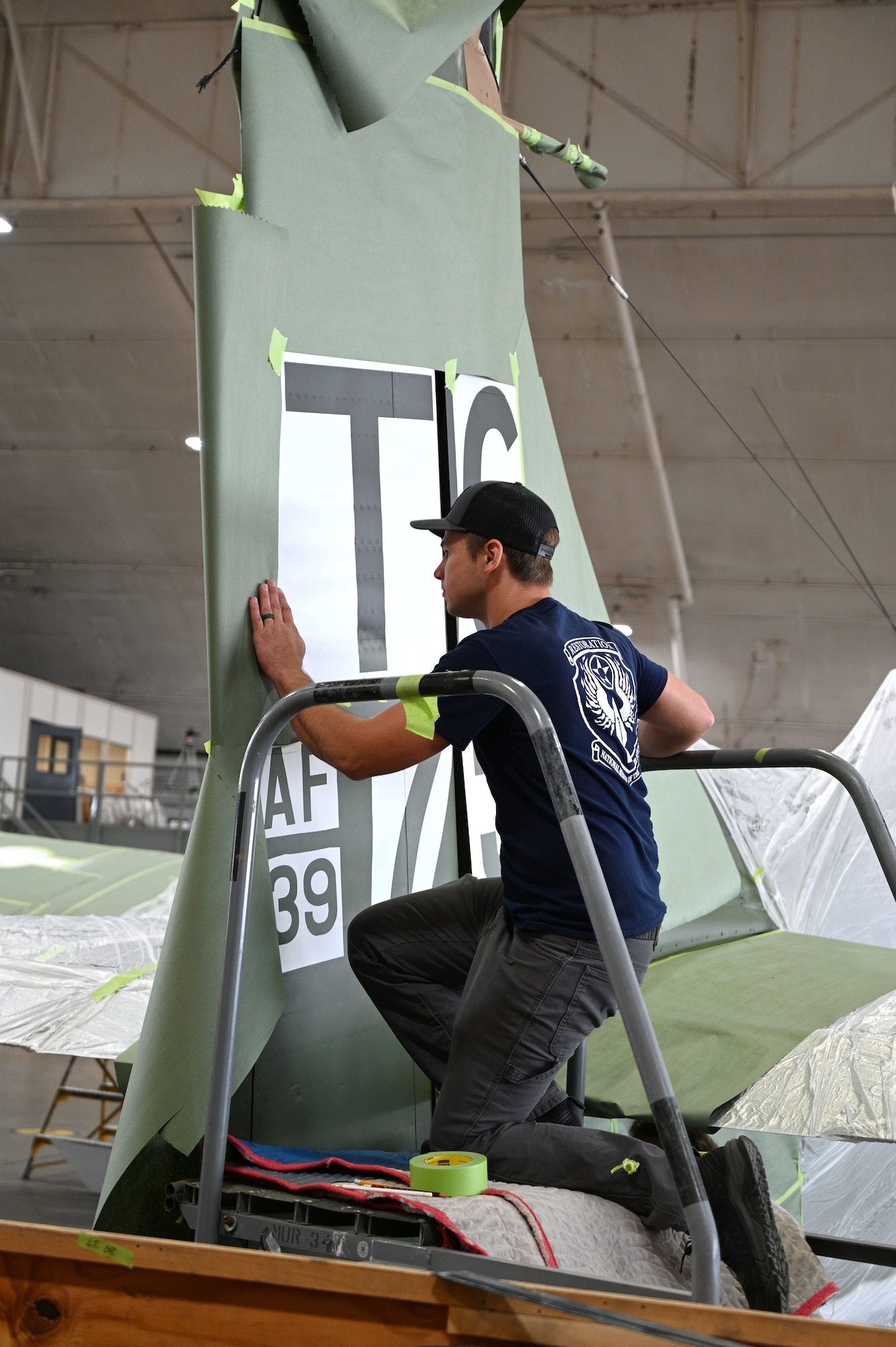 A-1H Skyraider in Restoration