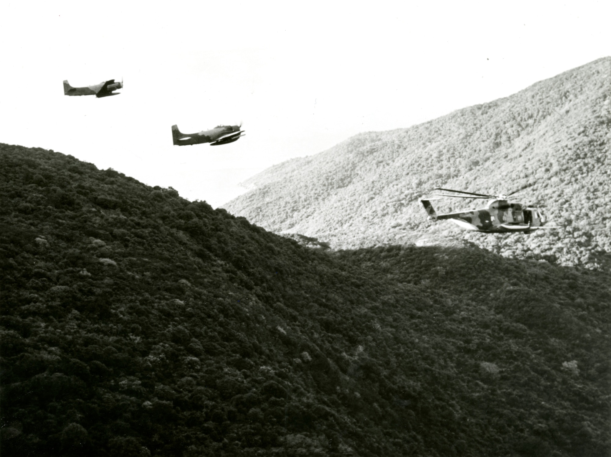 Aircraft photographed in Southeast Asia.