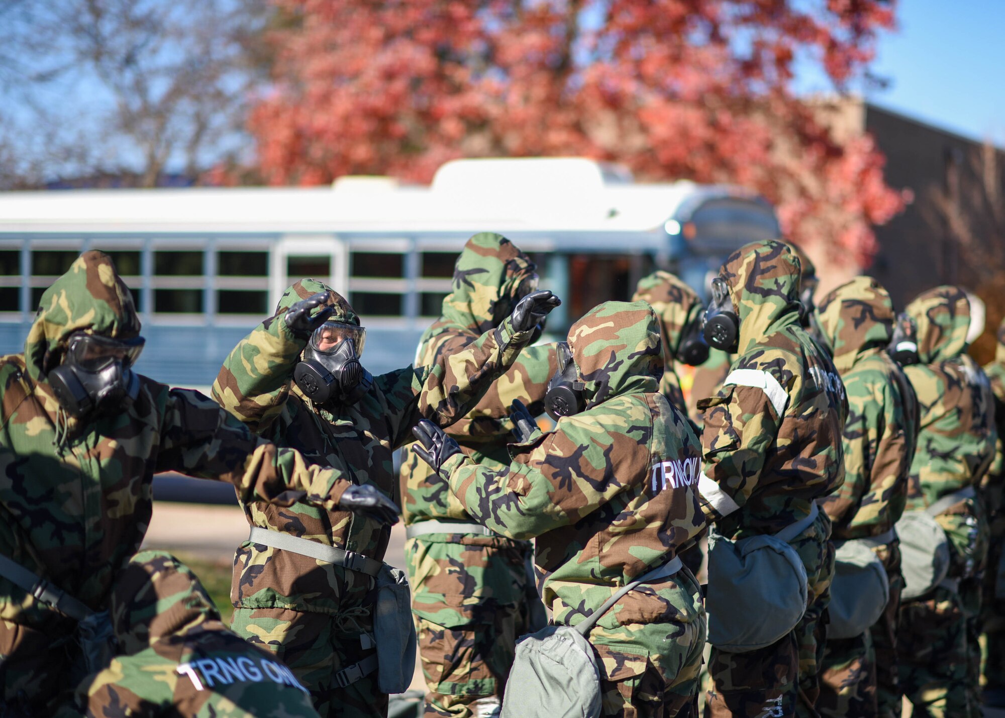 Photo of members during Exercise HYDRA COIL