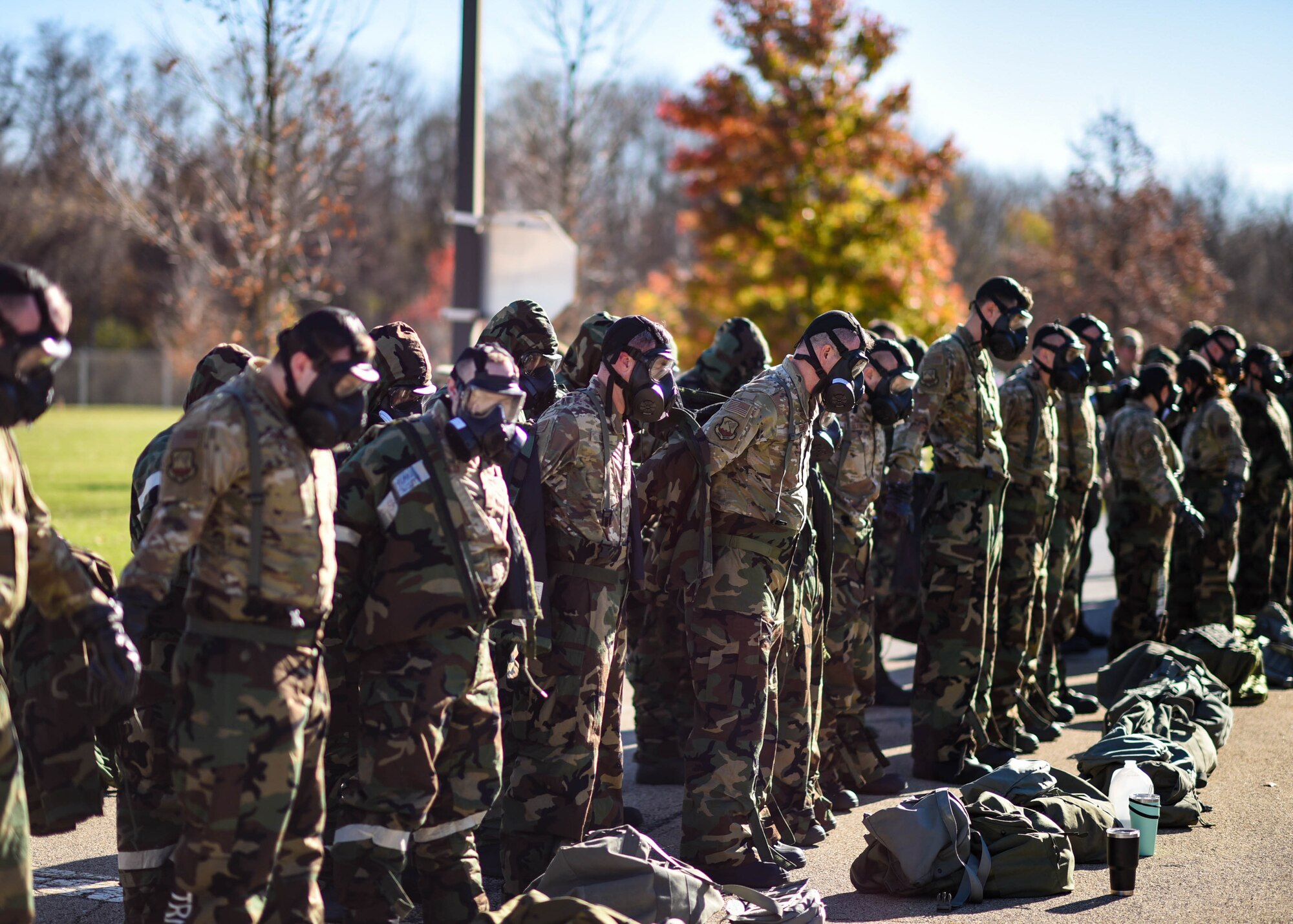 Photo of members during Exercise HYDRA COIL