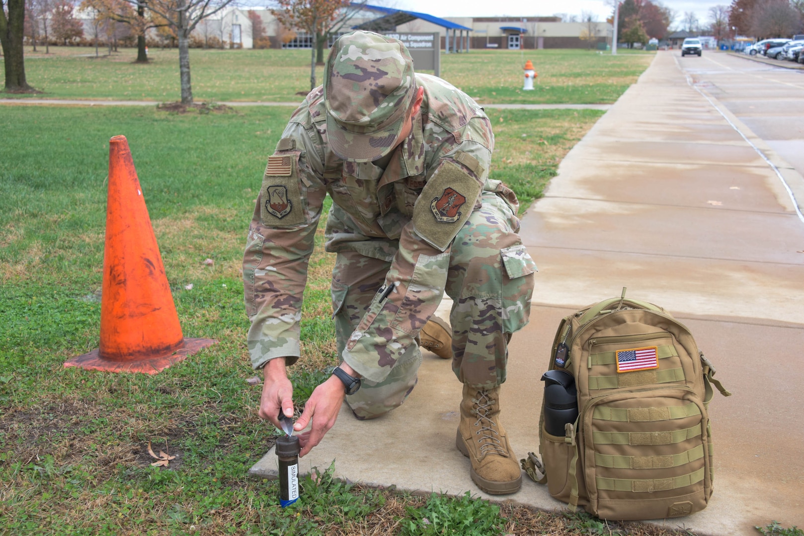 Photo of members during Exercise HYDRA COIL