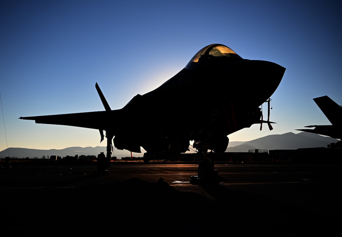 F-35 fighters put 173rd Fighter Wings ample range space to the testu003e Air National Guardu003e Article Display