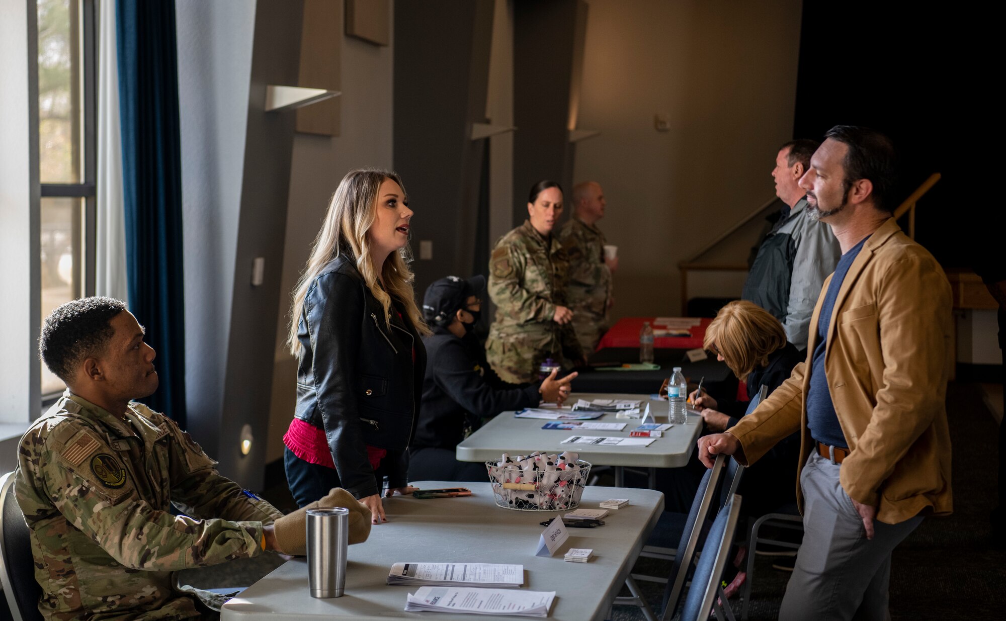 This venue featured several information booths from agencies throughout the Wing to demonstrate the 9th Reconnaissance Wing's commitment to and appreciation for our retired military community and their families throughout our local area.