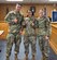 87 ABW JA Chief of Staff Judge Advocate poses with Tech Sgt. Alexandra Walsh and Maj. Meghan Glines-Barney.