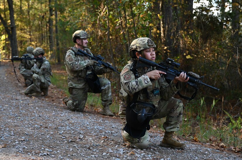 633d SFS participates in a field day exercise