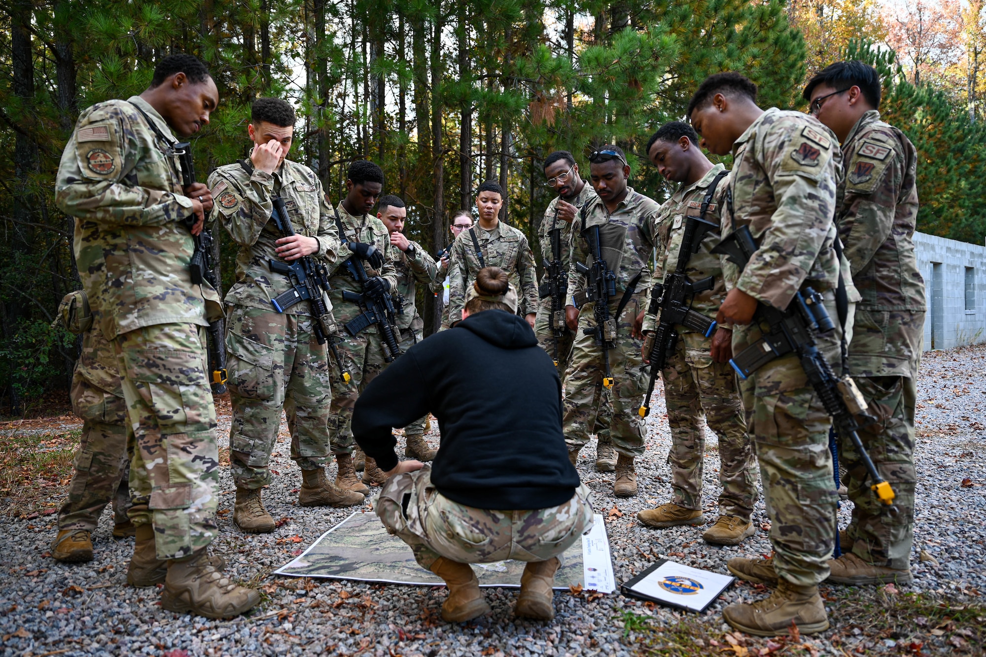 633d SFS participates in a Field Day exercise