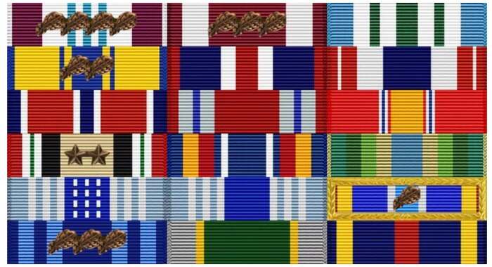 This is a collection of Col. Barry Roche's Awards and Medals