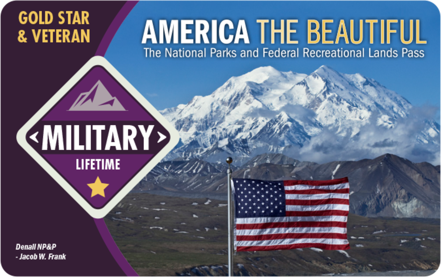 America the Beautiful Lifetime Military Pass