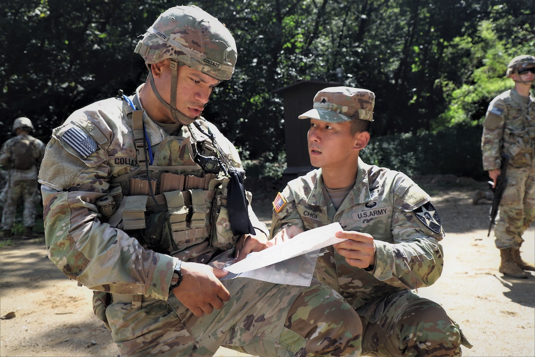 CAMP HUMPHREYS, REPUBLIC OF KOREA – Soldiers assigned to the 2nd Infantry Division Sustainment Brigade, 2nd Infantry Division/ROK Combined Division participated in an Expert Soldier Badge train-up prior to conducting the ESB test-out on Camp Casey, South Korea, August 23, 2022.

The Expert Soldier Badge is awarded to Soldiers who have completed testing and do not serve in the Infantry, Special Forces, or Medical Branches.