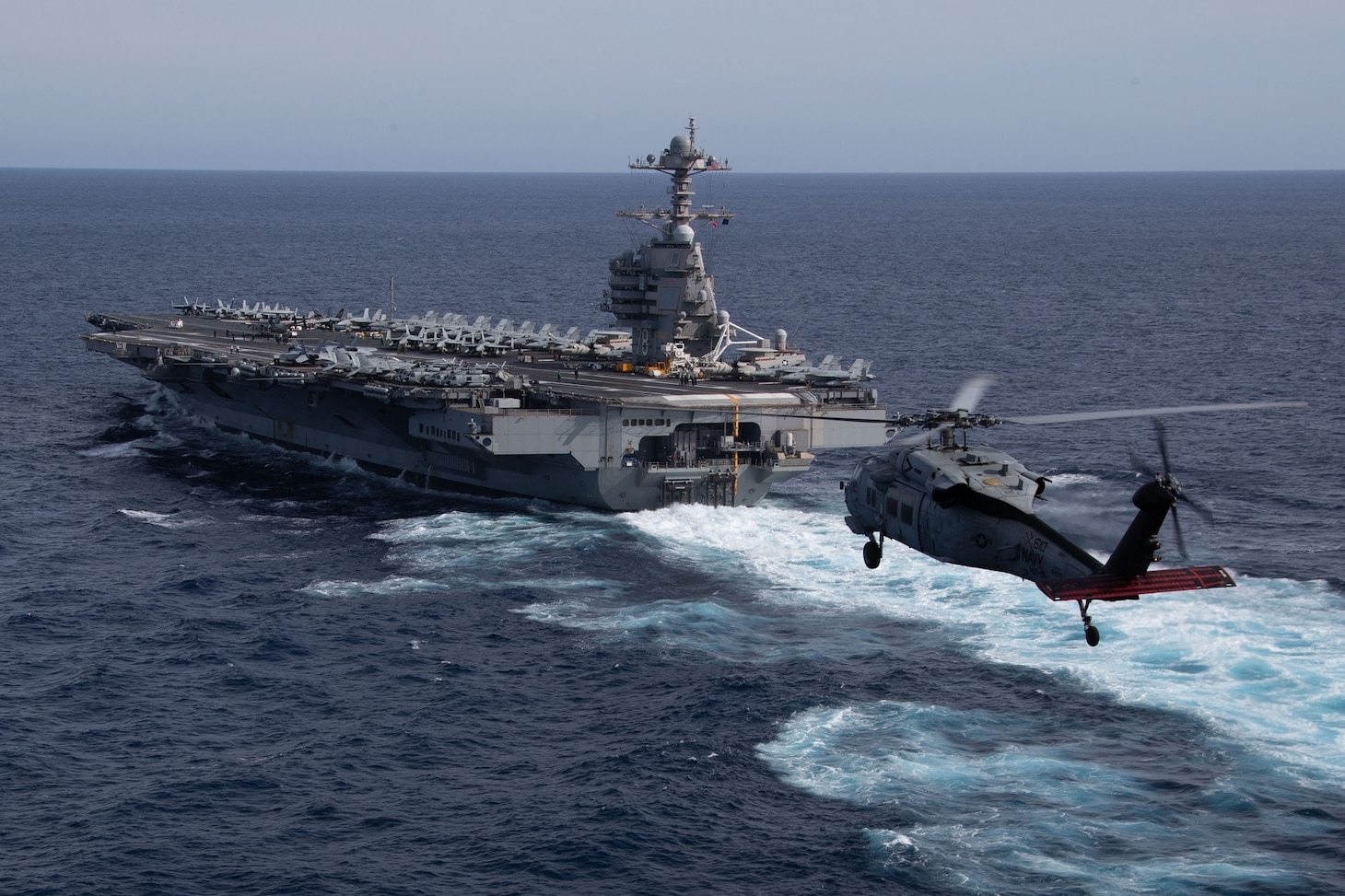 U.S. Navy’s Newest Aircraft Carrier USS Gerald R. Ford (CVN 78) Arrives ...