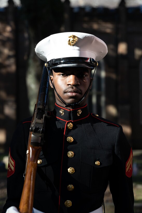 Wreath Laying Ceremony for Robert Barrow, the 27th Commandant of the Marine Corps 2022