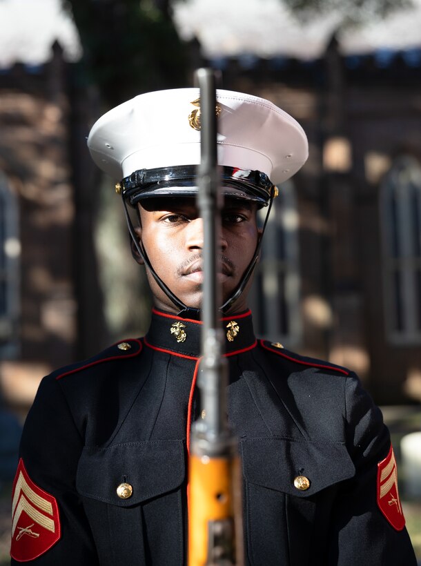Wreath Laying Ceremony for Robert Barrow, the 27th Commandant of the Marine Corps 2022