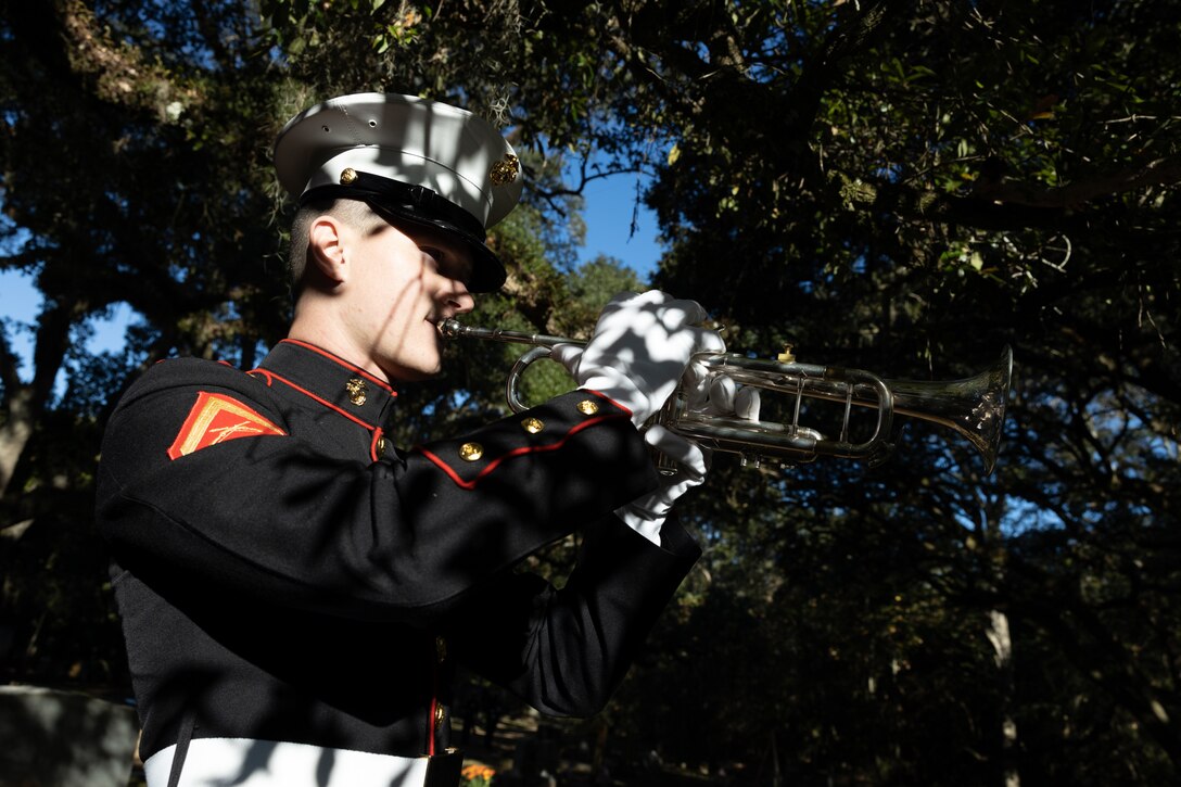 Wreath Laying Ceremony for Robert Barrow, the 27th Commandant of the Marine Corps 2022