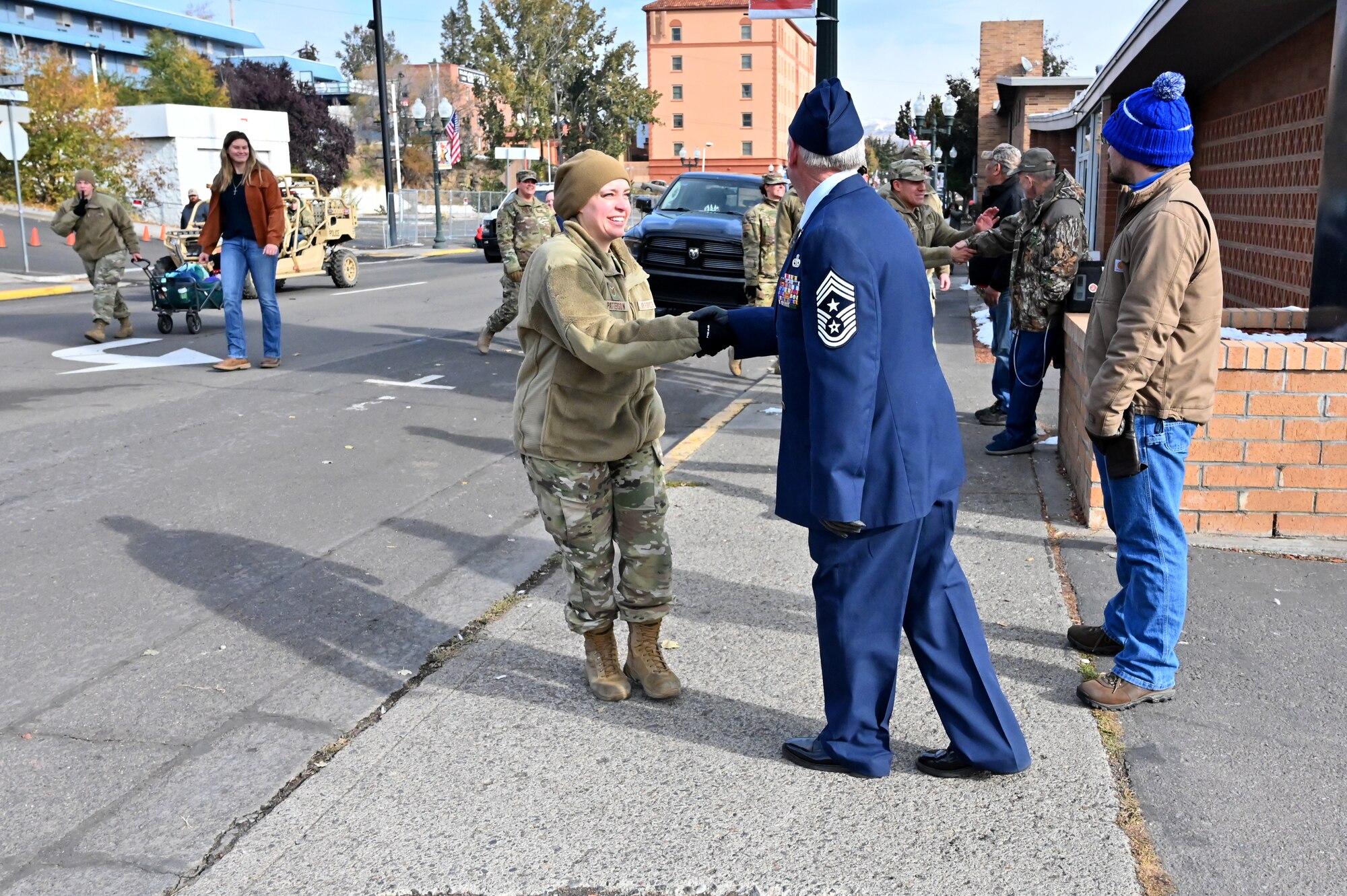 Vets Day parade