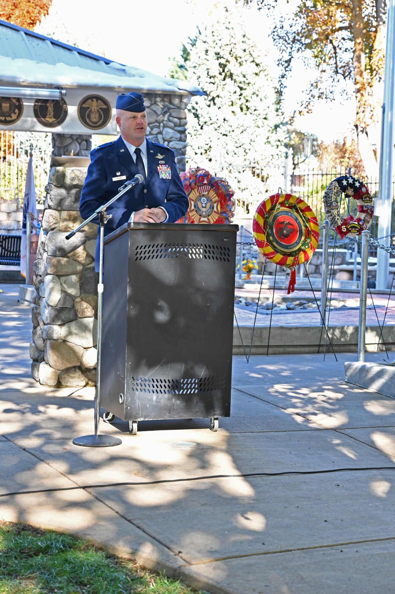 Vets Day ceremony