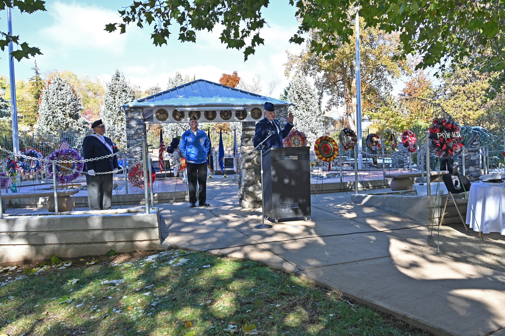 Vets Day ceremony