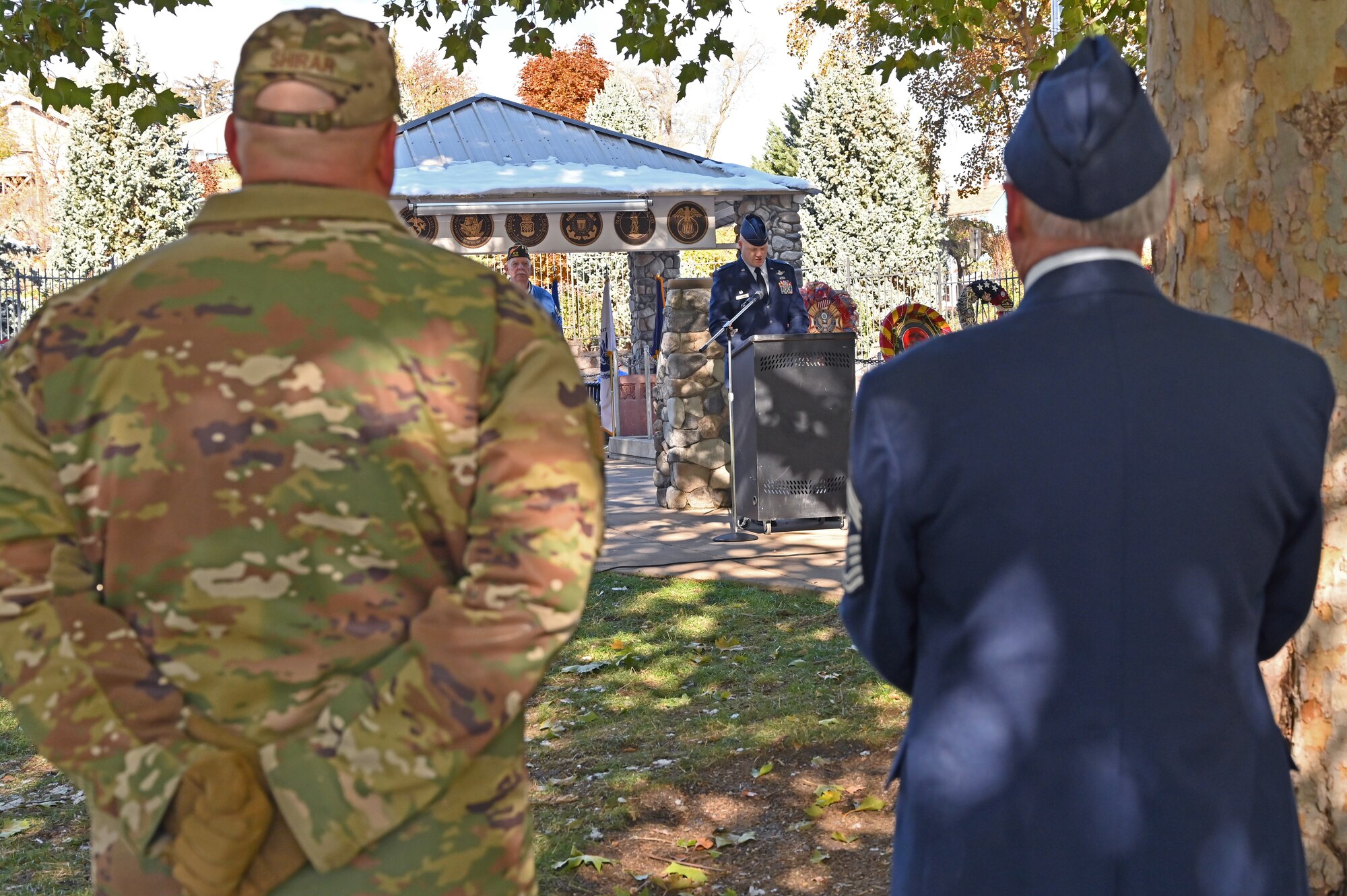 Vets Day ceremony