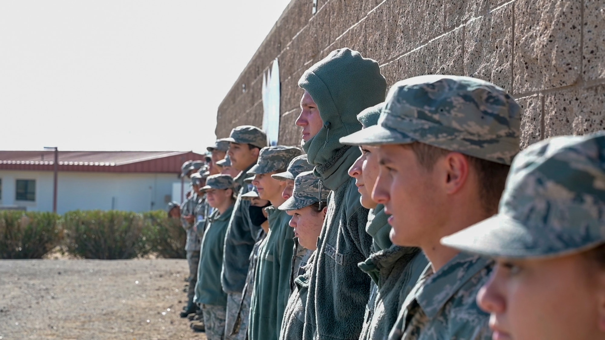 About 100 JROTC cadets from Desert High School came to learn the way of the Defender from the 412th Security Forces Squadron at Edwards Air Force Base, California. These cadets may then graduate high school and move on to the grueling task of basic training.