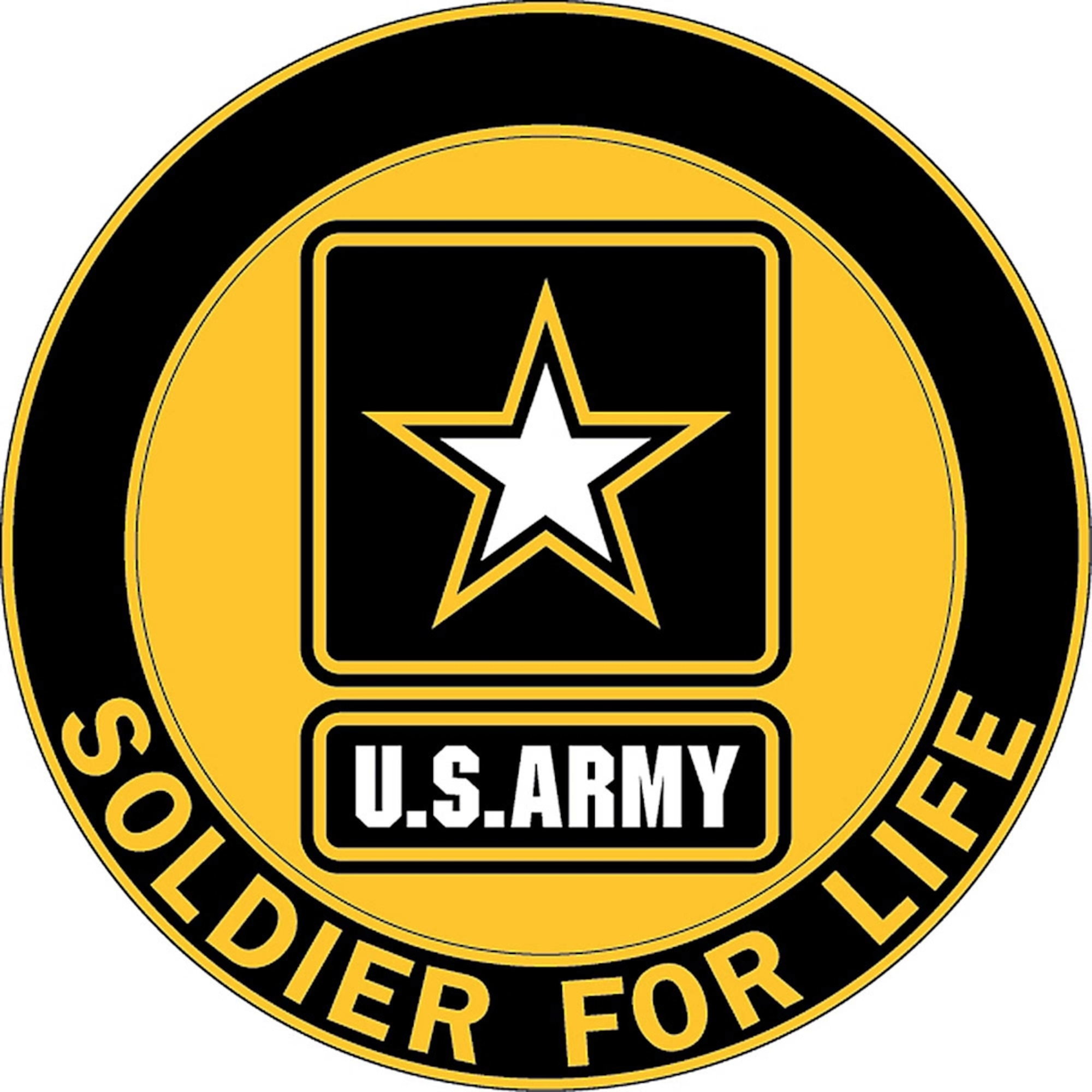 A Soldier for Life identifies with the Army even after their service ends; they are advocates for Army service. (Graphic by the U.S. Army)