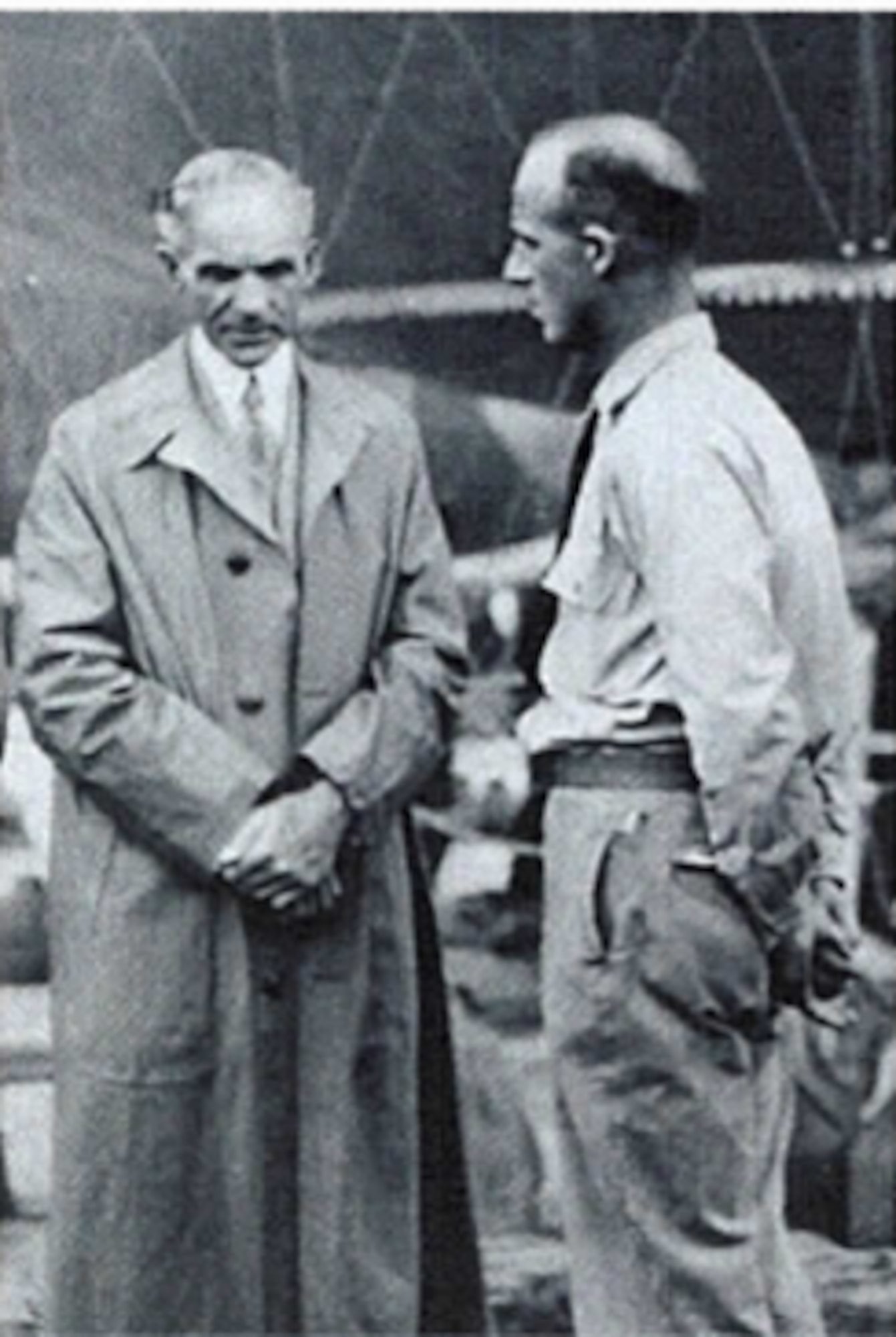 historical photo of two men