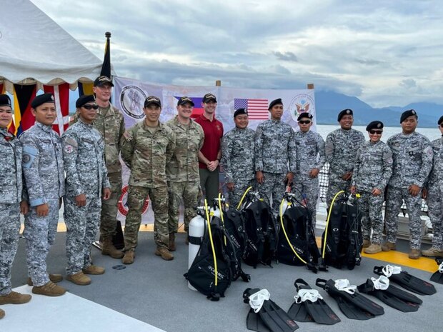 U.S. Provides Medical Training and Equipment to Support PCG Operations in Palawan