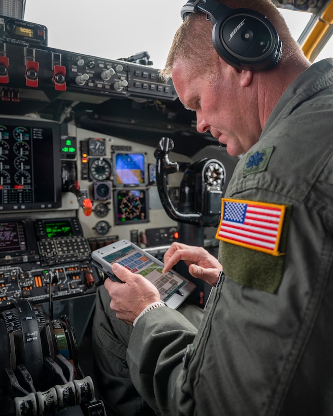 Under the direction of the North American Aerospace Defense Command (NORAD), Lt. Col. Brian Radford beings pre-flight checks on a KC-135 during air-defense Operation NOBLE DEFENDER, Oct. 27, 2022.