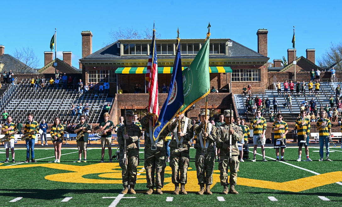 Military Appreciation football game