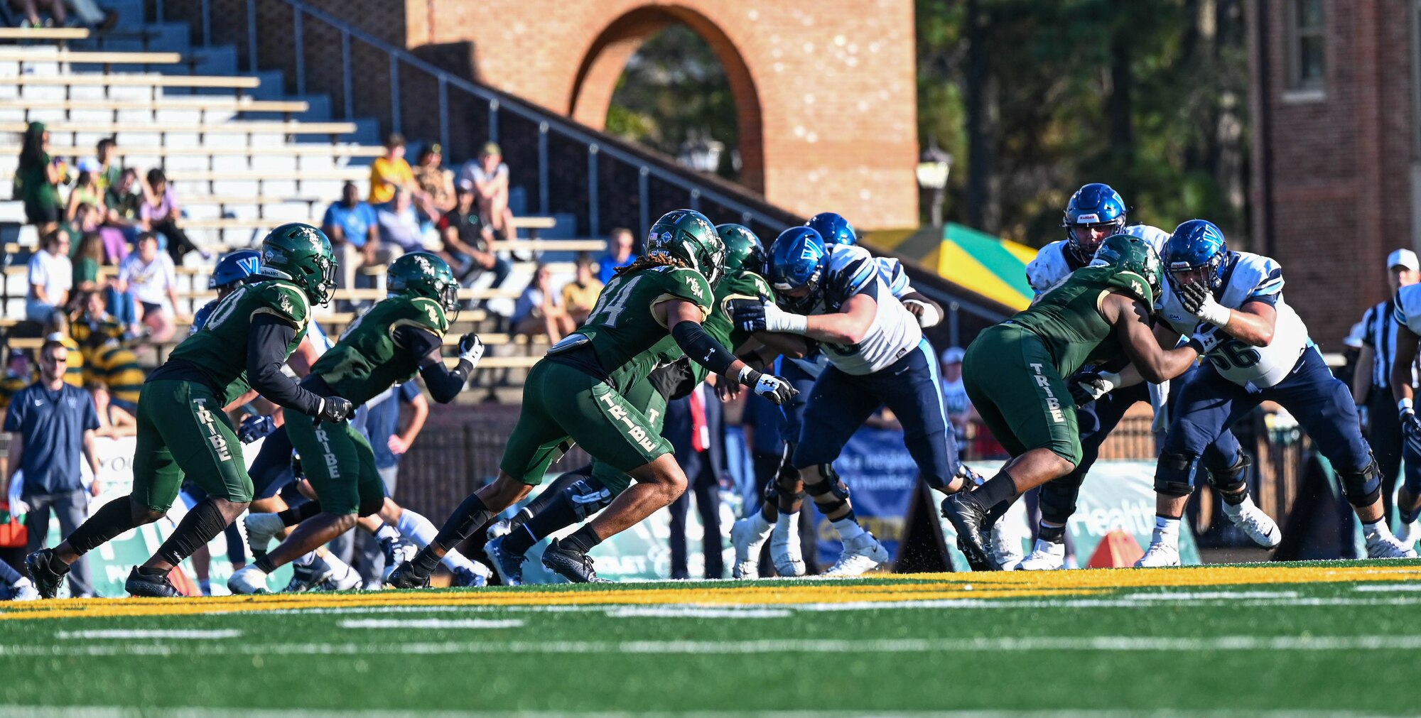 Military Appreciation football game