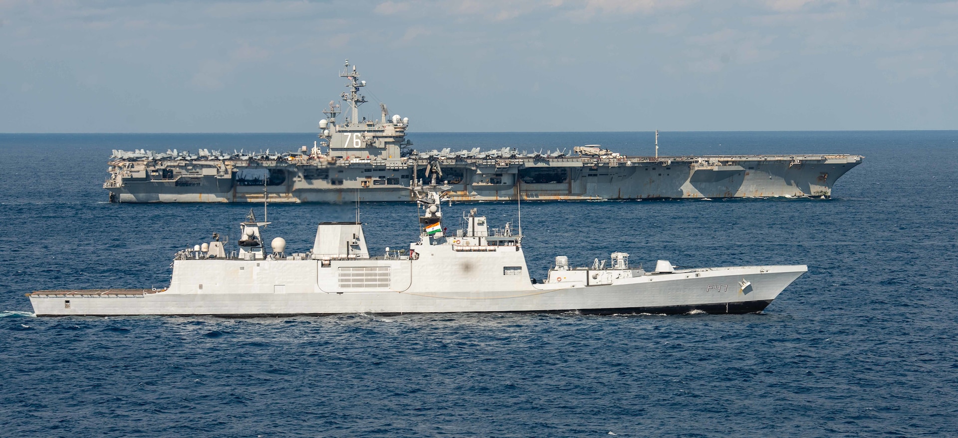 Japan hosts Australia, India, U.S. in Naval Exercise Malabar 2022