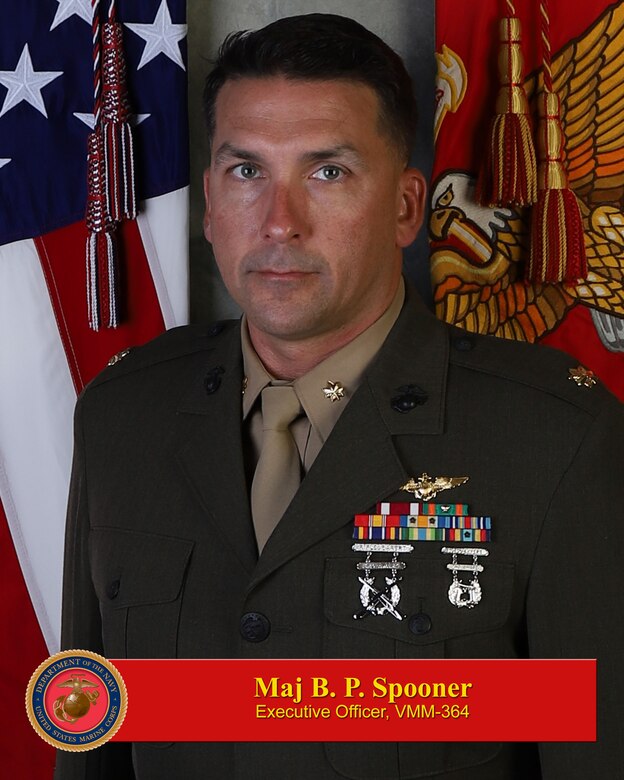 Major Brian P. Spooner > 3rd Marine Aircraft Wing > Biography