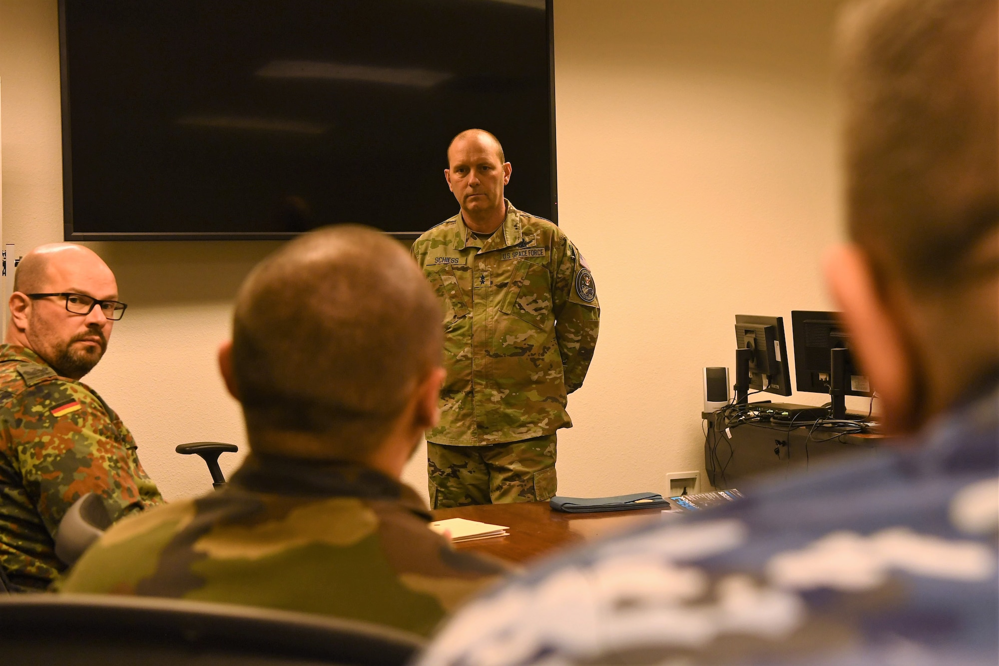 CSpOC conducts mission analysis with coalition partners