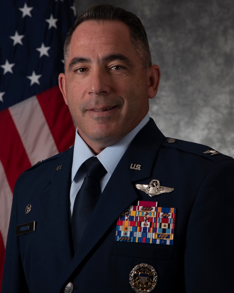Colonel Josh Koslov is the Commander, 350th Spectrum Warfare Wing, Eglin AFB, Florida. The 350 SWW’s primary mission is to provide rapid electronic combat power to Commanders during peacetime, through crisis and in war. Colonel Koslov advises the USAF Warfare Center Commander and Department of the Air Force senior leaders on the integration of technology, policy, and operations enabling forces to attain Spectrum Warfare superiority.  As the Air Force’s newest Wing, the 350 SWW will  grow to support 2300 military and civilian personnel across ten units at   three locations throughout the United States.