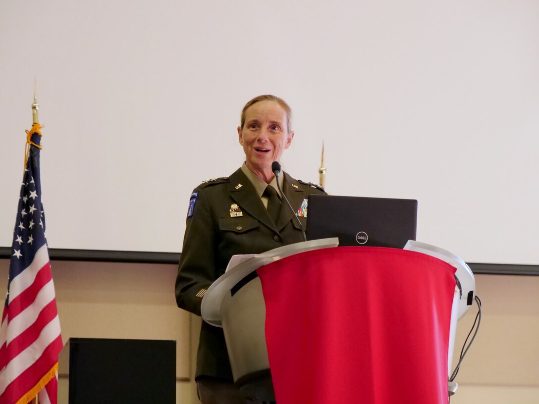 377th TSC commanding general encourages students to find their “why”