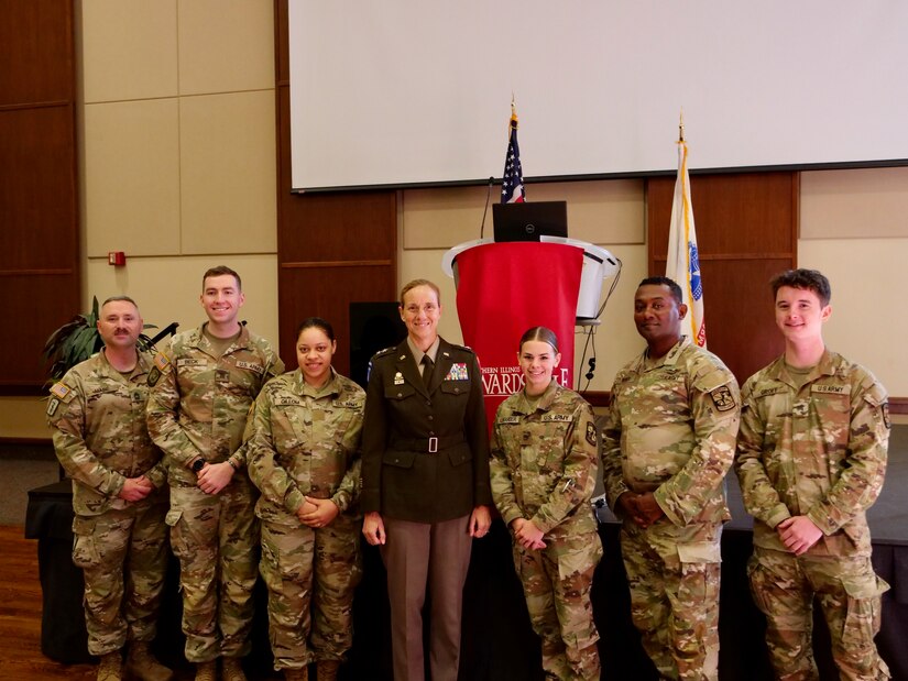 377th TSC commanding general encourages students to find their “why”